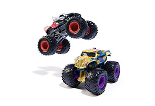 Monster Jam 1:64 Marvel 2 Pack Assorted
